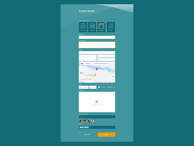 Event Form figma form design form elements