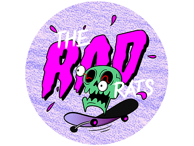 Rad stickers illustration