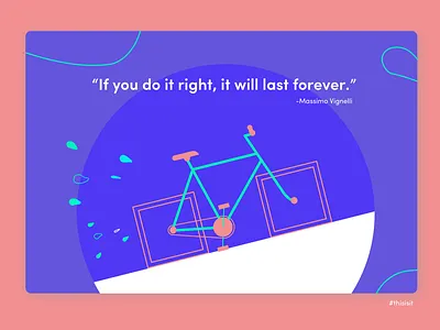 Creative Hour | Visual Harmony Concept branding design flat illustration typography vector