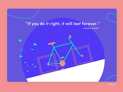 Creative Hour | Visual Harmony Concept branding design flat illustration typography vector