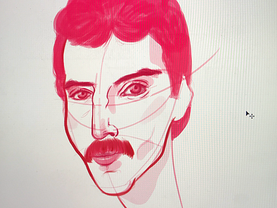 Freddie (WIP) bohemian rhapsody freddie freddie mercury mercury queen