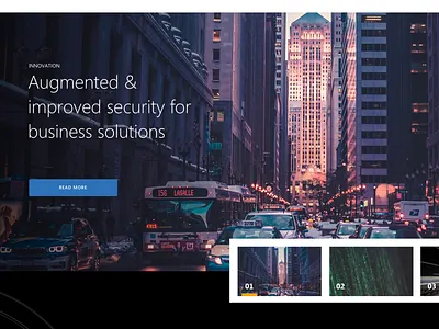 Rotating hero image articles business hero ui
