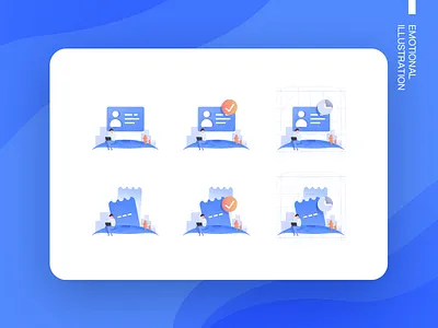 Emotional Illustration 4 animation app city design icon illustration man map people speak ui