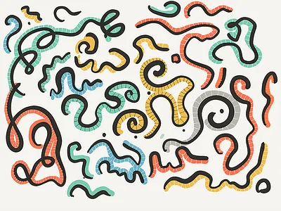 Turns abstract art background design doodle drawing fragmentsofmymind freemind graphic illustration ipadpro painting sketch tablet wallpaper