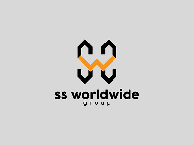 Ss Worldwide Logoman art azerbaijan creative design graphicdesign illustration logo logo a day logotype minimalism modern vector world