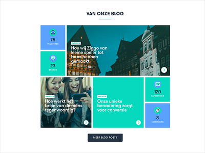 PartOf website - blog grid blog grid ui ux website