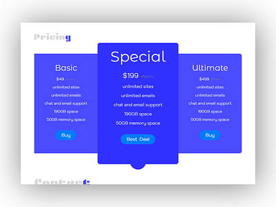 Pricing dailyui dailyui030 pricing pricing plan ui