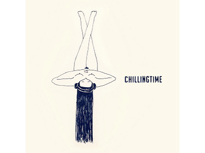 Chilling time graphic art graphic design illustration illustrator ink drawing ink illustration ink pen