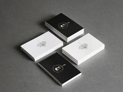 music classes bussines card music logo professional business card