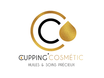 Logo Cupping Cosmetic branding illustrator image logo vector