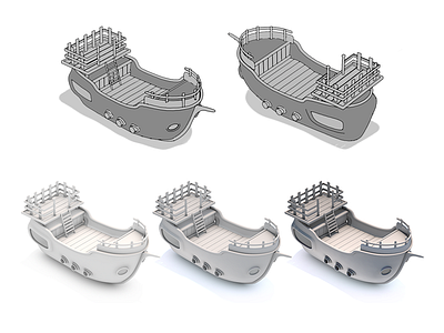 Tiny Boat - Illustration boat dirt hull illustration tiny