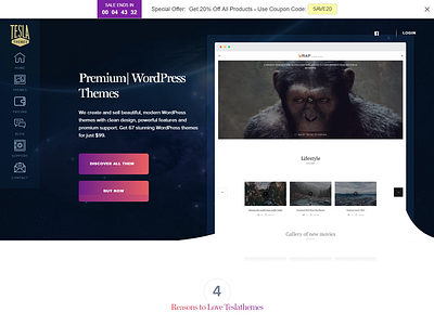 Screencapture Teslathemes 03 14 themes uiux ux design web design agency wordpress design wordpress development