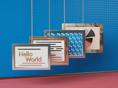 Python course Key Visual 3d art artwork basicform blue c4d cinema 4d cinema4d colorful composition creative cute daily design everydays illustration lowpoly octane pattern pink