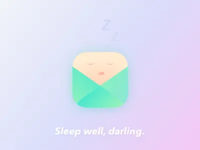 Sleep well, darling. appicon baby dayliui sleep tracker