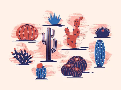 Chicano Batman [wip] brassai cactus freedom illustration illy mexican music nature poster texture wild