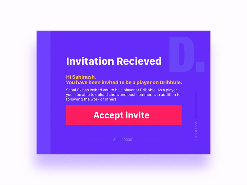 Dribbble Debut