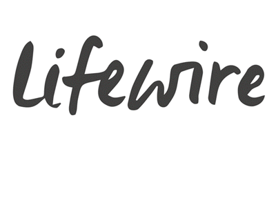 Lifewire logo refinements illustration lettering typography