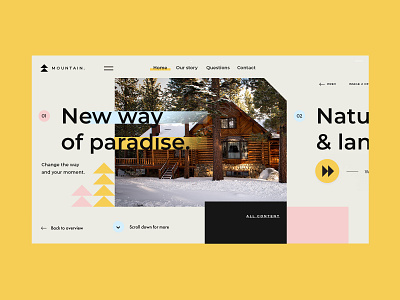 Mountain web page animal app blog fashion grid icon illustration interface logo marks mode modern photography symbol template typography ui ux