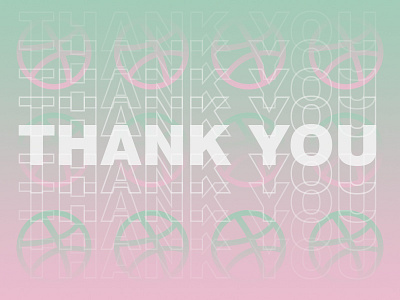 Hey Dribbble, thanks for the invite! debut debuts