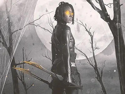 Nite Hunter concept design graphic design image editing photomanipulation