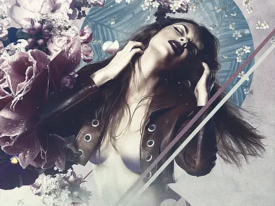 Flower Girl ar concept desiginspiration model photgraphy photomanipulation photomontage