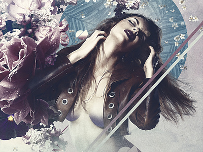 Flower Girl ar concept desiginspiration model photgraphy photomanipulation photomontage