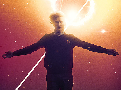 THE FLOATMAN art concept design mode photomanipulation