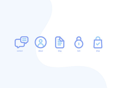 arg. Web Icons about blog chat contact icon icons lock modern profile shop simple web