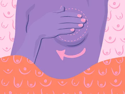 Breast Cancer Awareness breast cancer awareness educational illustration pattern
