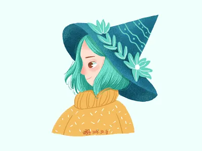 Head portrait illustrations