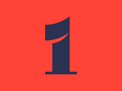 One 1 36 days of type design flat illustration illustrator number one type typography