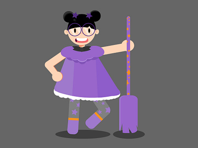 Inktober // Star broom inktober inktober2018 vectober witch