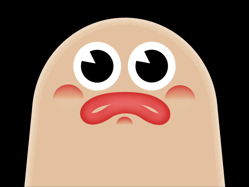 a big frighten ! adobe illustrator after effects character animation digital digital illustration illustration illustrator