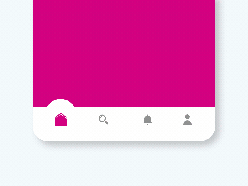 Colorful Tap Bar after effects android design interaction design interactive interactive design interactive prototype ios motion design ui user experience user interface