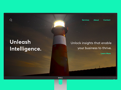 Concept landing page