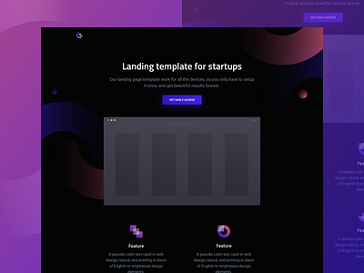 Florence - HTML landing page for startups css free freebie freebies html landing page sketch template theme design ui