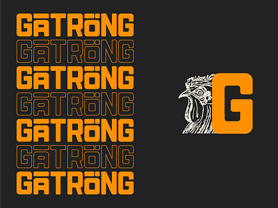 GÀ TRỐNG TYPE animation branddesign branddsign branding brandnew design fashion brand fashion logo forest logo illustration logo logodesign logodesigns logolearn logonew namecard style type typography vietnam