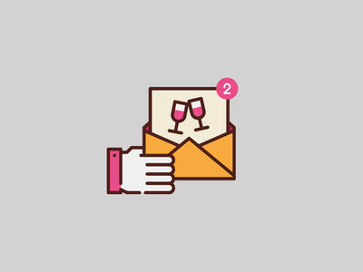 x2 Dribbble invitations dribbble dribbble invite icon invitation invite notification