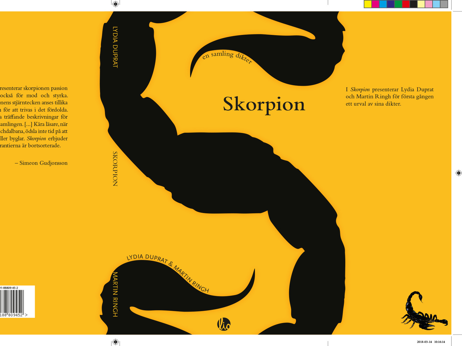 Example of Skorpion - Book Cover