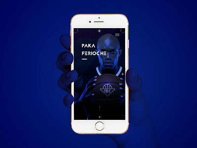 Mockup of Responsive Website Personal Portfolio app brand branding communication design graphic identity ios logo minimal mobile mockup responsive type typography ui ux web website wireframe
