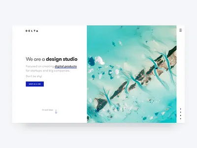 Portfolio idea card horizontal scroll portfolio white