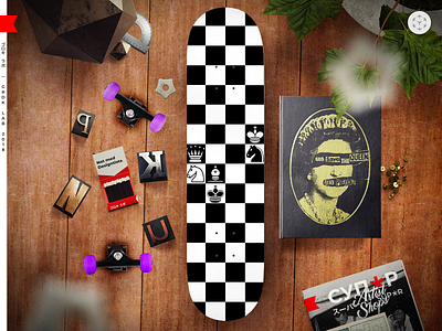 𝑷 𝓤 𝔑 𝕂 art augmented reality chess classic design game illustration print punk punkrock threadless