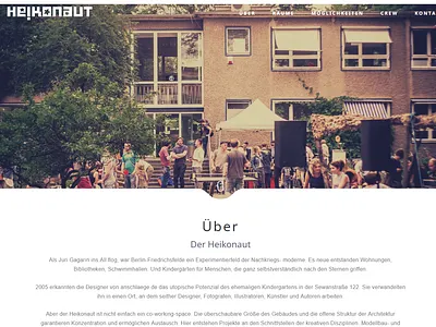 Heikonaut.de - design and development by branding design uiux ux ux design web design agency wordpress design wordpress development