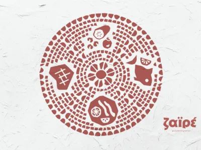 Food illustration branding greece illustration logo logotype