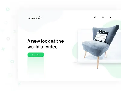 Landing page header animation design landing page ui ux web webdesign website
