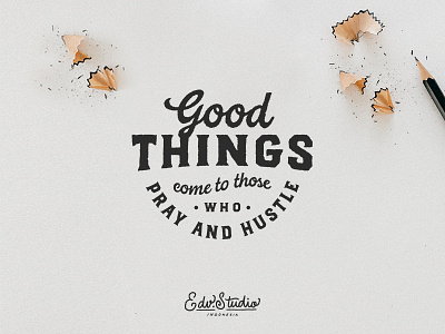 Good Things adventure apparel camping design handlettering mountain t shirt typography vintage