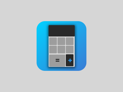 005 Icon Hint app app icon calculate calculator calculator app daily 100 daily 100 challenge design flat icon illustration mockup phone ui ux vector web