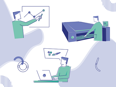 Factory factory icon illustration men web icons work
