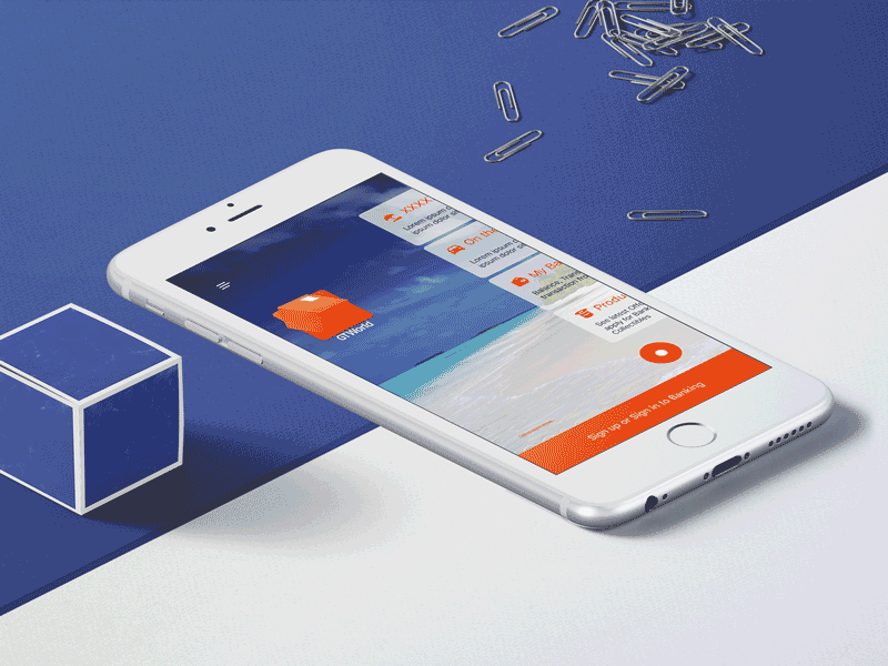 Gtworld UI africa bank color design finance interaction invisionapp invisionstudio lifestyle mobile nigeria photoshop quick access scroll sketch touch ui ui ux design ui elements ux