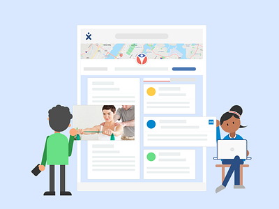 New BetterPT UI flat design illustration illustrator interface ui vector illustration